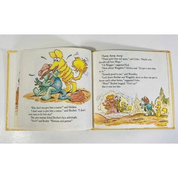 1985 Waggleby of Fraggle Rock Book Jim Henson Muppets Weekly Reader Red Boober - Picture 8 of 10